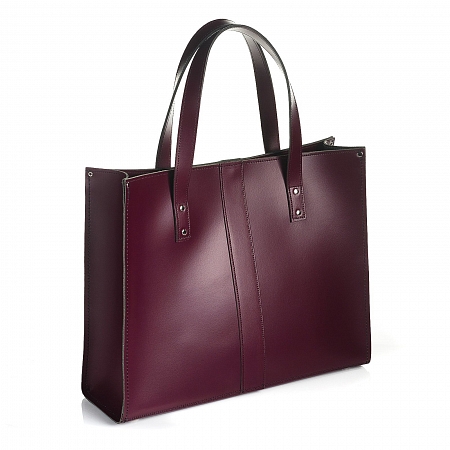 Zatchels Shopper Marsala Red